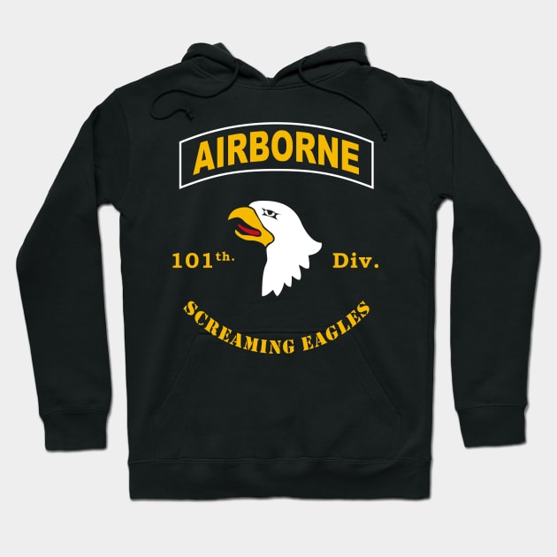 Airborne 101 Hoodie by yukiotanaka